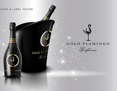 Gold Flamingo California Sparkling Wine