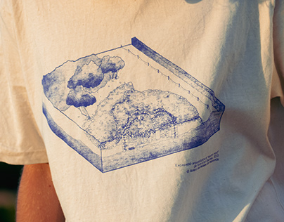 Project thumbnail - Poster & T-shirts of archaeological excacavations