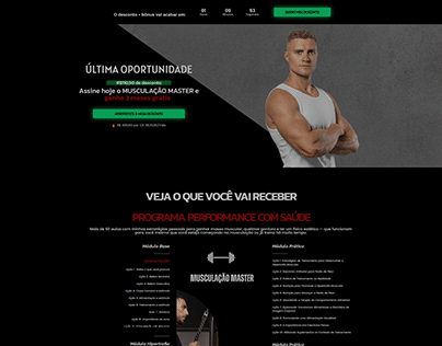 Landing Page Fitnees