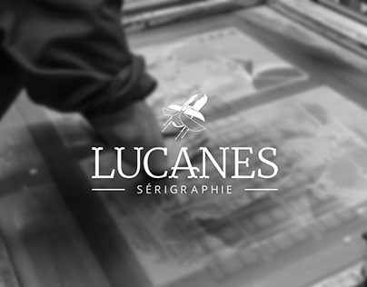 Lucanes Sérigraphie