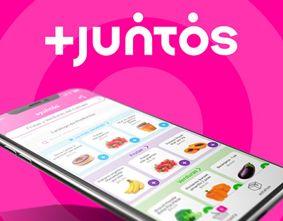 Branding +Juntos and Mobile Ecommerce App Design