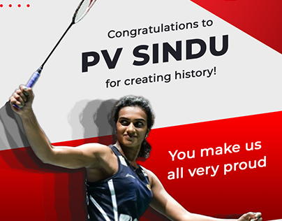 Myhome Congratulate PV Sindu
