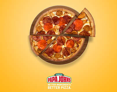 Creatives designed for the great Papa Johns.