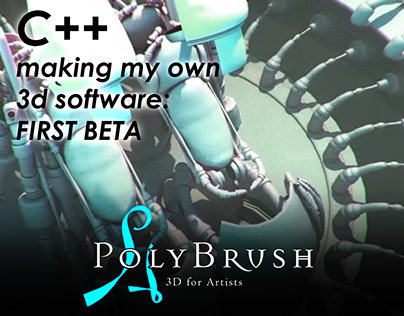 Polybrush - new 3D software