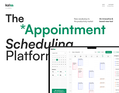 Kalee - Appointment Scheduling Platform