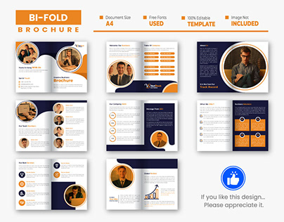 16 Pages Company Profile Brochure Template
