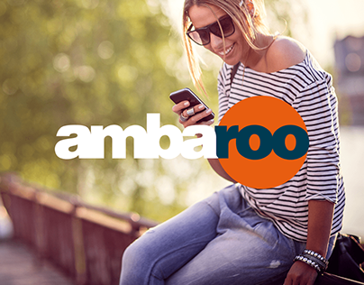 Ambaroo - visual identity for online and offline