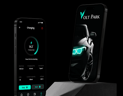 Project thumbnail - Volt Park EV charging station app