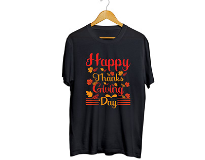 Happy Thanks Giving Day (Custom T-Shirt Design)
