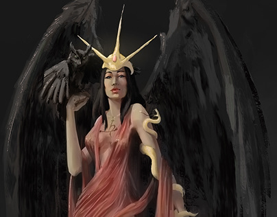 Baralho de tarô baseado na mitologia de Lilith
