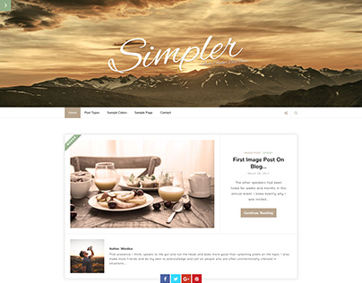 Simpler - Blog With Adult Post Type
