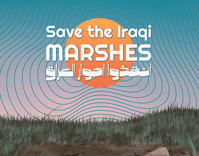 SAVE THE IRAQI MARSHES - POSTER
