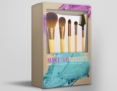 Make-up Brushes - Packaging Design