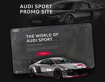 Audi sport promo site