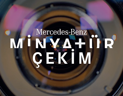 Mercedes Benz Minyatür Çekim