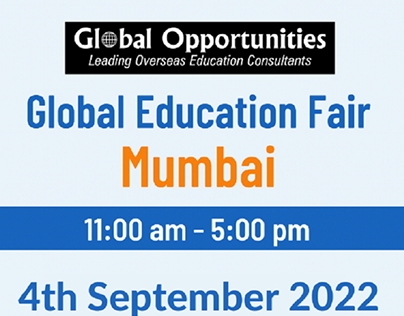 Attend The Global Education Fair September 2022