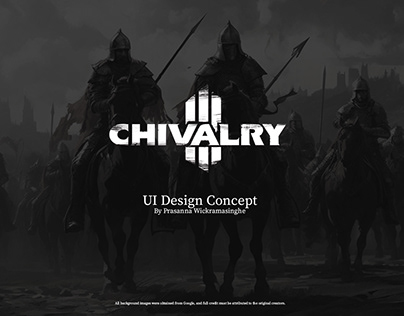 Concept UI Design for CHIVALRY