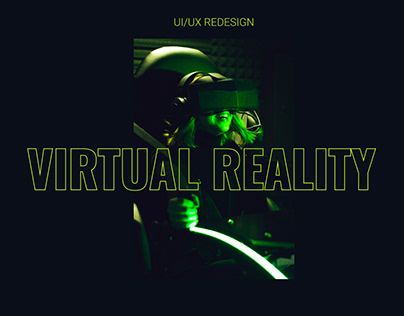 VIRTUAL REALITY | LANDING PAGE REDESIGN