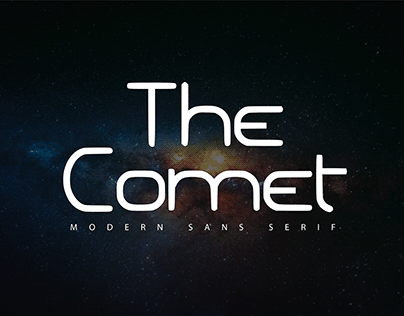 The Comet Typeface