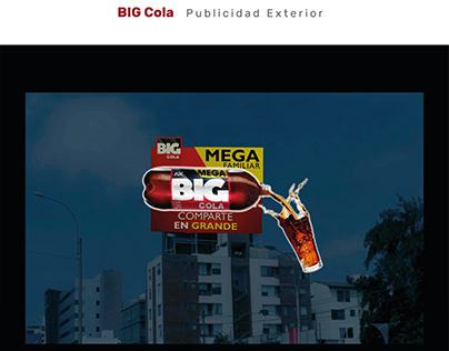 BIG Cola - Publicidad exterior