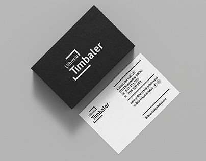 Llibreria Timbaler branding by Duplex