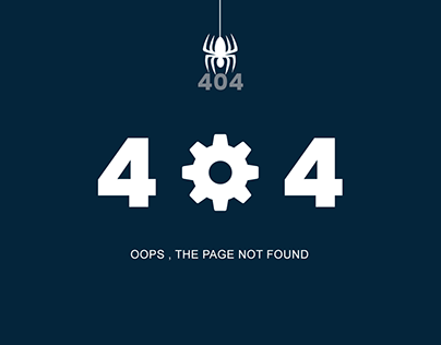 Animated 404 Error Page