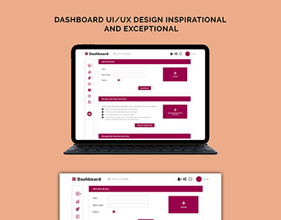 Dashboard UI/UX Design Inspirational and Exceptional