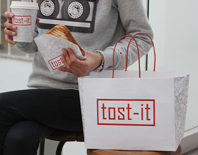 Packaging Design for Tost-it.