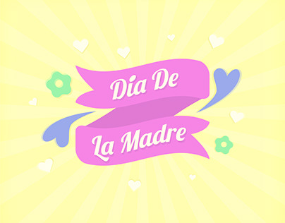 Hand Drawn Dia De La Madre Mothers Day Lettering