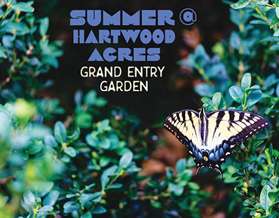 Summer at Hartwood Acres Grand Entry Garden