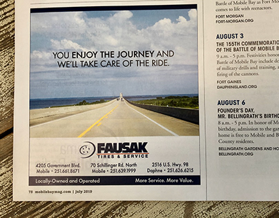 Fausak Tires & Service Ad Campaign