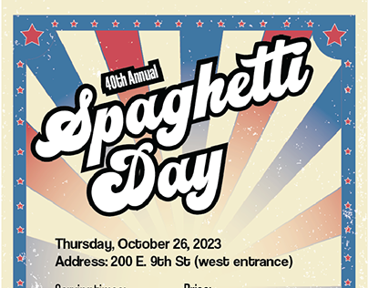 Spaghetti Day Poster