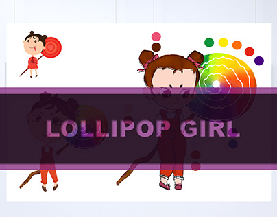 LOLIPOP GIRL CHARACTER DESIGN