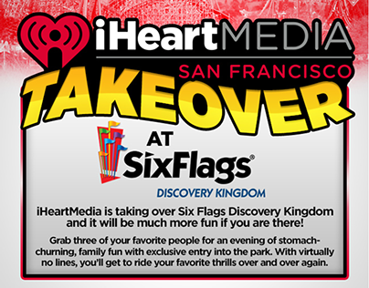 iHeartMedia SF Takeover at Six Flags