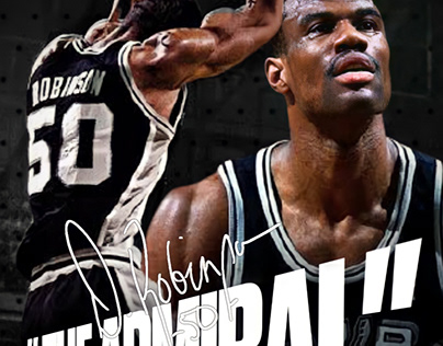 FAN POSTER for David "The Admiral" Robinson