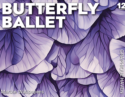 Butterfly Ballet Repeatable Background