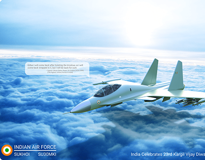IAF Sukhoi MKI30 Fighter Jet 3D model