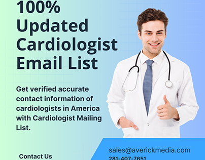 Purchase a 100% verified Cardiologist Email List