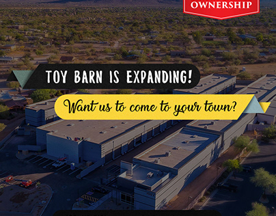 Toy Barn is expanding! Want us to come to your town?