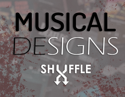 Musical Designs for Conceptual App/Site "Shuffle"