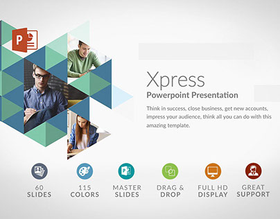 Xpress | Powerpoint & Keynote Presentation Template