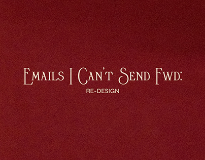 Sabrina Carpenter - Emails I Can't Send (Re-design)