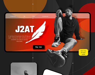 J2AT (brand) UX/UI design