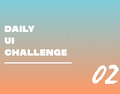 DAILY UI CHALLENGE 2020 - #2 (TESTIMONIALS LAYOUT)
