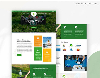 Project thumbnail - Recycle Waste Industry Website Design