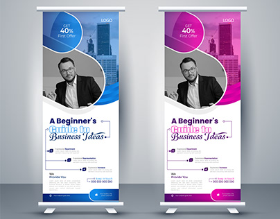 Simple Rollup Banner Design