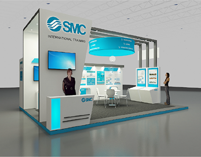 SMC Pneumatics Exhibition Booth