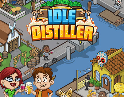Idle Distiller Mobile Game | App Store Marketing 2021