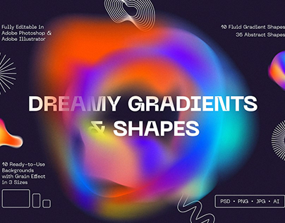 Dreamy Gradients Textures,Backgrounds