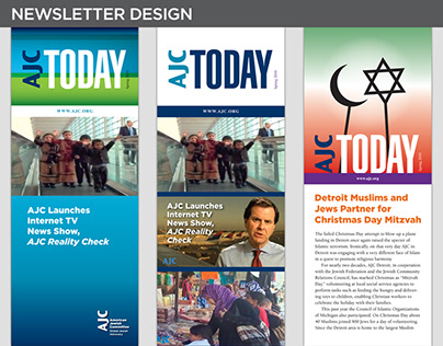 AJC Newsletter Redesign and Template